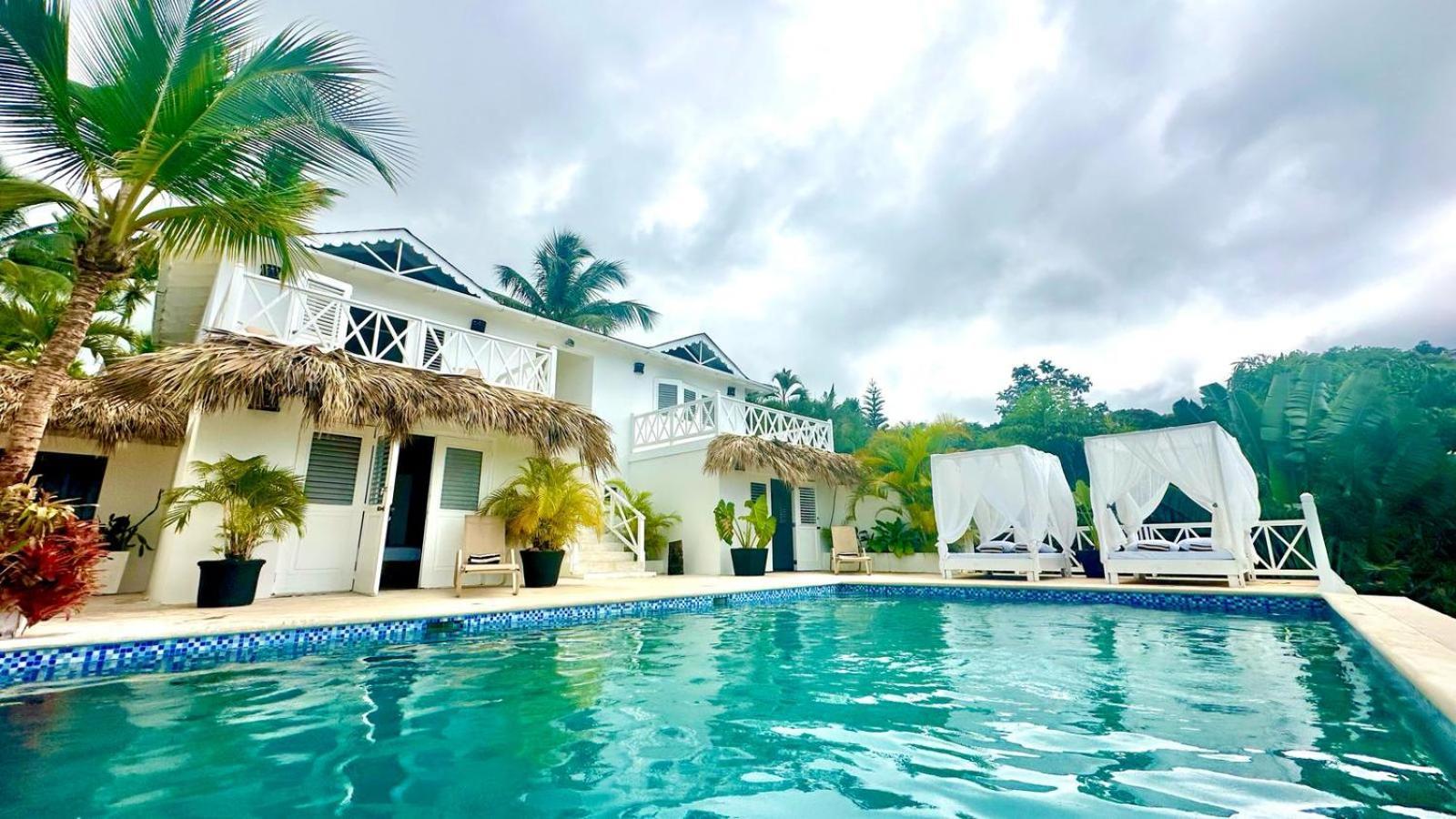 Villa Blanca Chambre D'Hotes Vue Sur Mer Лас Теренас Екстериор снимка