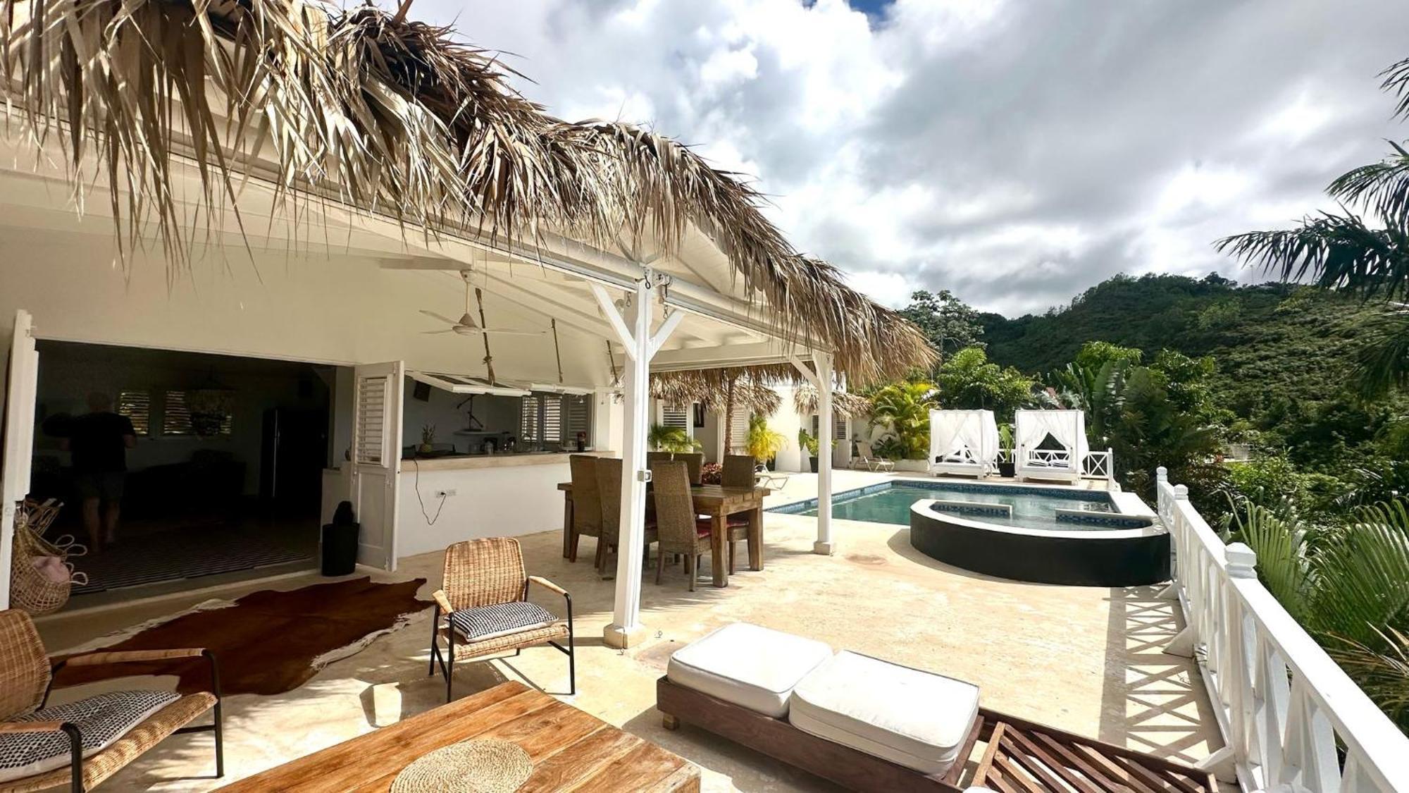 Villa Blanca Chambre D'Hotes Vue Sur Mer Лас Теренас Екстериор снимка