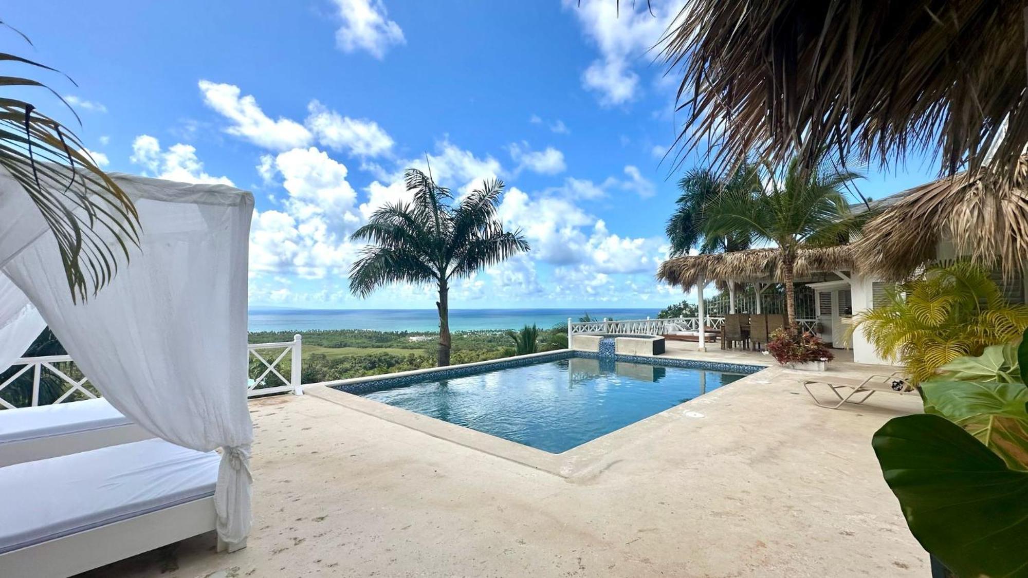 Villa Blanca Chambre D'Hotes Vue Sur Mer Лас Теренас Екстериор снимка