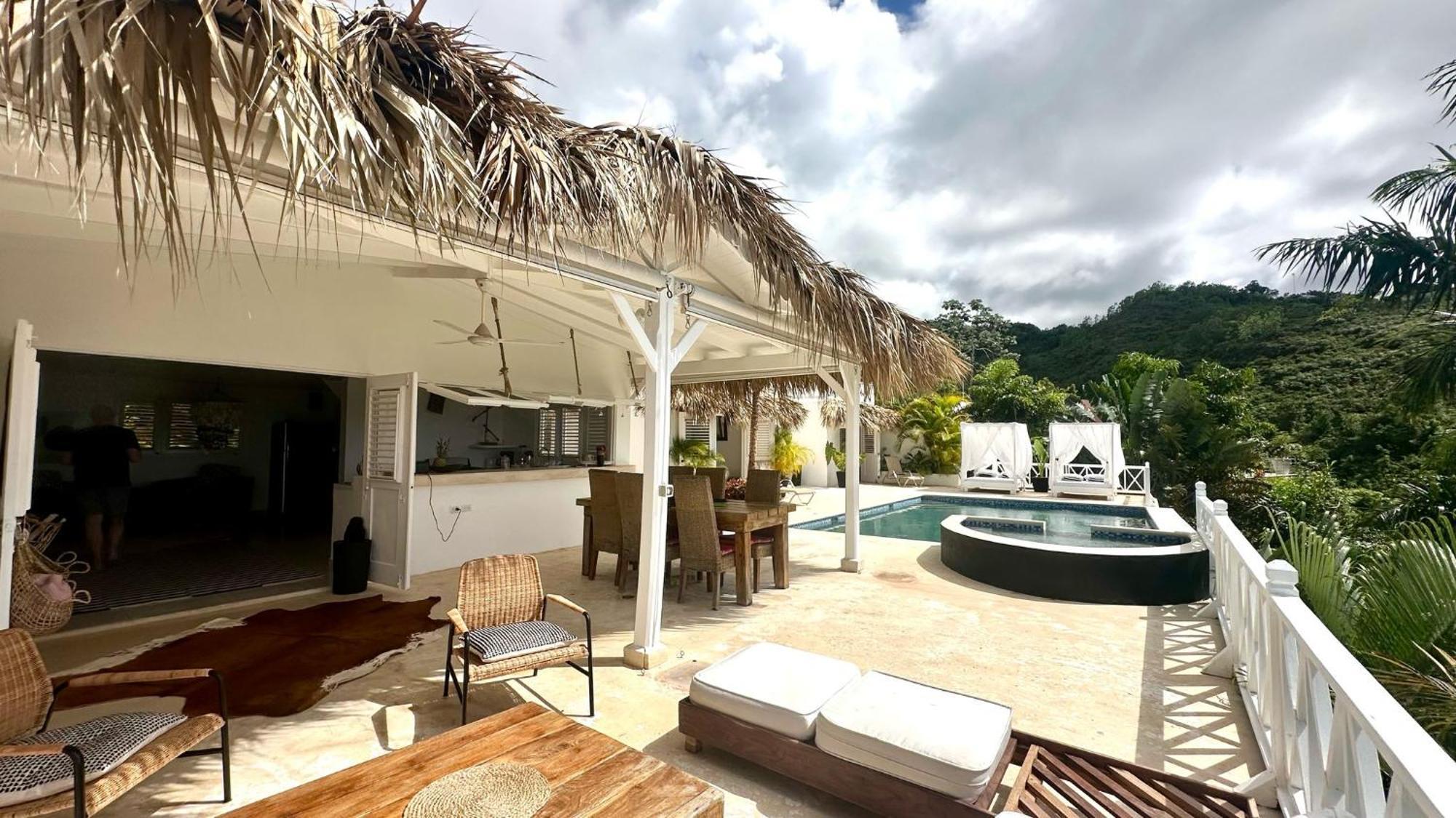 Villa Blanca Chambre D'Hotes Vue Sur Mer Лас Теренас Екстериор снимка